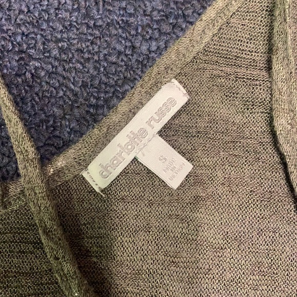 Charlotte Russe Forest Green Tank - Picture 2 of 3